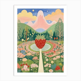 Special Strawberry Art Print