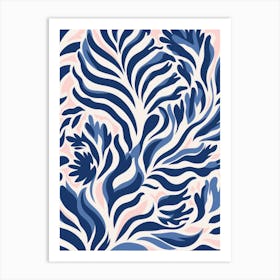 Zebra Print Art Print