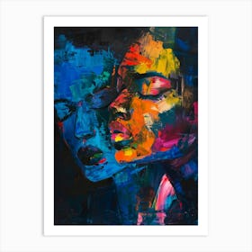 Two Women In Love 1 Art Print