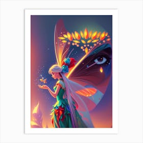 Fantasy Fairy Art Print