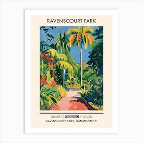 Ravenscourt Park London Parks Garden 1 Art Print