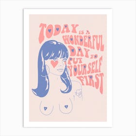 Wonderful Day Feminist Art Print