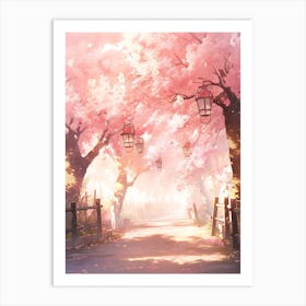 Sakura Blossoms Art Print