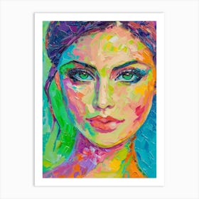 Portrait Of A Woman 200 Art Print