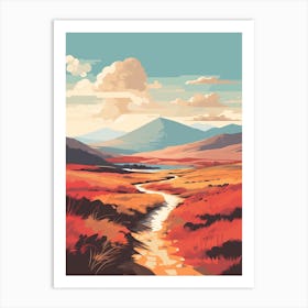 The Great Glen Way Scotland 7 Hiking Trail Landscape Art Print