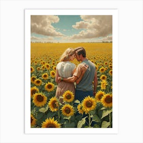 'Sunflowers' 1 Art Print