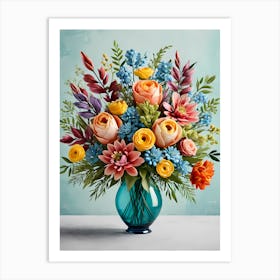 Ftd Bouquet Art Print