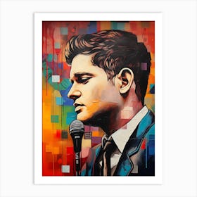 Michael Buble (2) Art Print