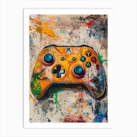 Xbox Controller Art Print