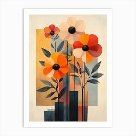 Flowers In A Vase 17 Art Print