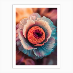 Abstract Flower 5 Art Print