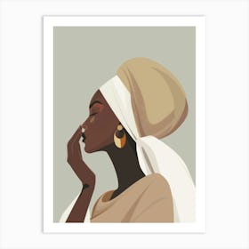 African Woman 197 Art Print