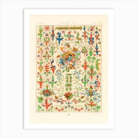 Medieval Pattern, Albert Racine Art Print