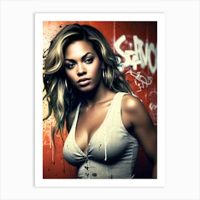 Beyonce 1 Art Print