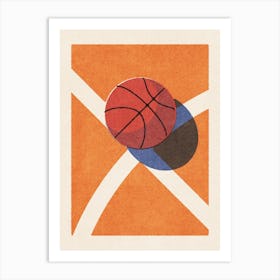 BALLS Basketball - indoor III Art Print