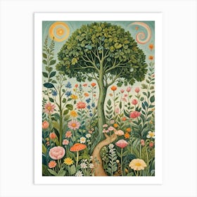 Fantasy Tree Art Print