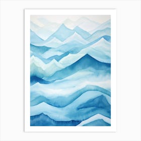 Blue Mountains Art Print