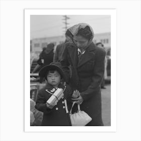 Untitled Photo, Possibly Related To Los Angeles, California, The Evacuation Of The Japanese Americans From West Art Print