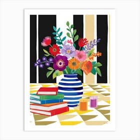 Vase Of Flowers Art Print