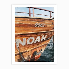 Noah Boat Art Print