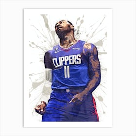 John Wall La Clippers Art Print