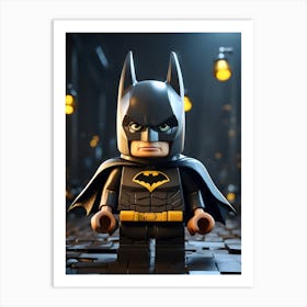 Lego Batman Art Print