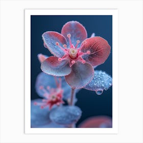 Dewy Flower Art Print