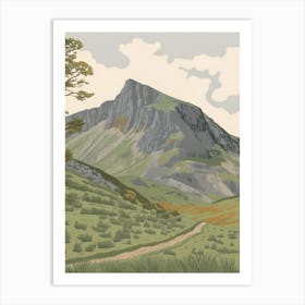 Cadair Idris Mountain Wales Art Print