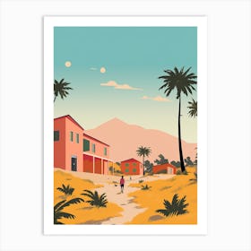 Haiti Travel Illustration Art Print