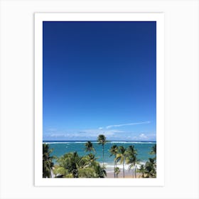 Beach Views in Puerto Rico 1 Art Print