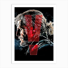 Metal Gear Solid V Art Print