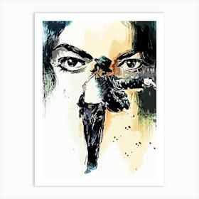 dance Michael Jackson king of pop music 4 Art Print