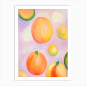 Melon Painting Fruit Art Print