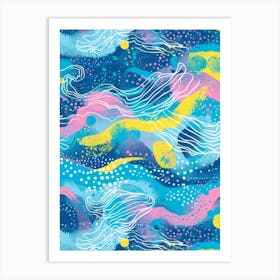 Ocean Waves 17 Art Print