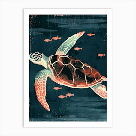 Sea Turtle 2 Art Print