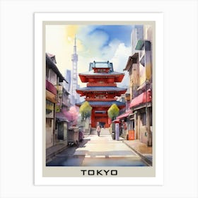 Tokyo. Art Print