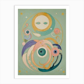 Abstract Cosmic Art Print