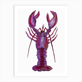 Purple Lobster Affiche