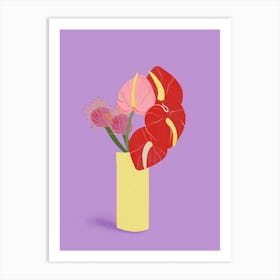 Fun Flowers Art Print