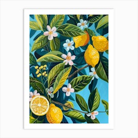 Lemon Tree Art Print