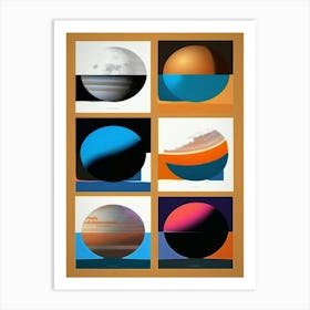 Planets, Minimilist Art Print