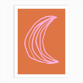 Abstract Moon Art Print