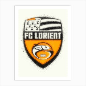 Fc Lorient Art Print