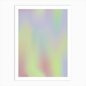 Holographic Background Art Print