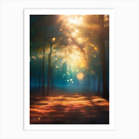 Fairy Forest 3 Art Print