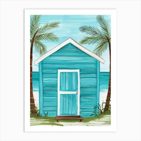 Beach House 8 Art Print