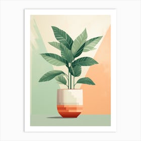 Potted Plant 1 Art Print