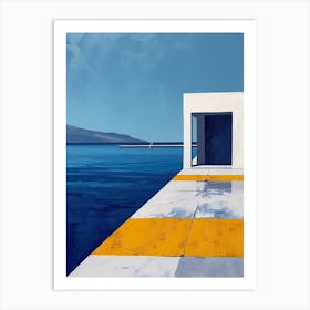 Ioannina Impressions in Minimalism, Greece Art Print