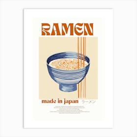 Ramen Made In Japan Art Print