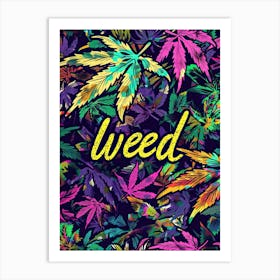 Cannabis Dreams Art Print